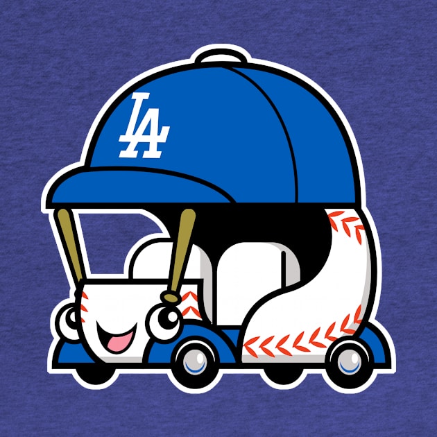 Dodgers Bullpen Car by ElRyeShop